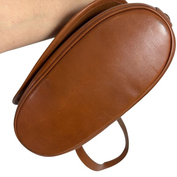 Vintage Coach FLETCHER BAG Shoulder Tan Messenger Flap 4150 COSTA RICA - Picture 6 of 16